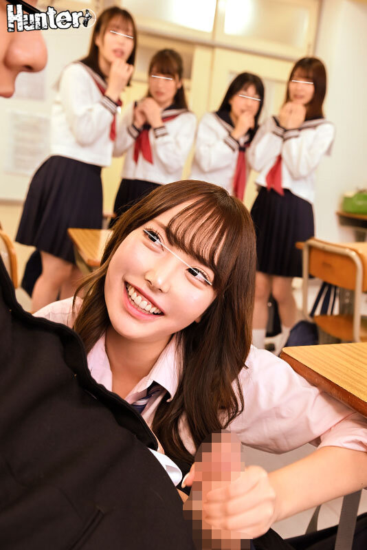 『放課後ヌイてやろっか?』田舎の学校に東京からヤリマンギャルが転校してきた!それまではエッチとは無縁の奥手女子たちは影響されてヤリマン化