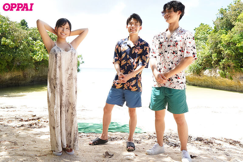 三線持って東京から沖縄に帰郷!Hcup巨乳の島人AVデビュー3周年でうちなー凱旋やりぶさー! 楪カレン