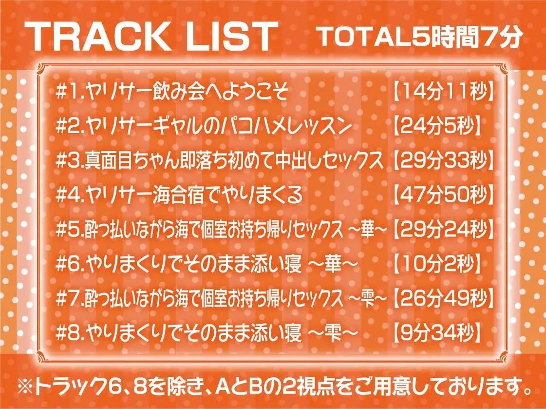 ヤリサーギャルと中出しサークル活動【フォーリーサウンド】