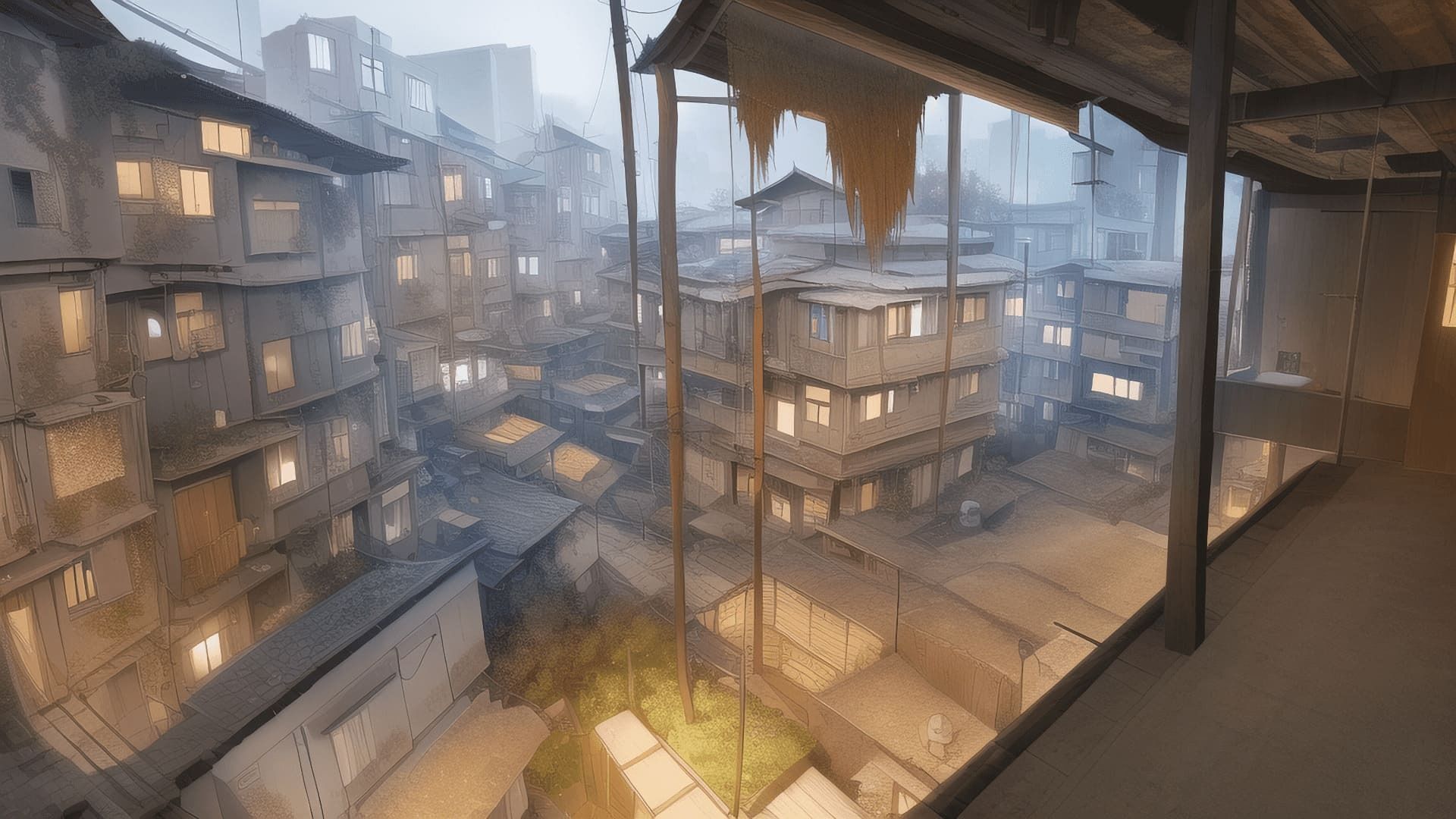【アニメ調の幻想系背景】著作権フリーの高解像度画像（100枚）
