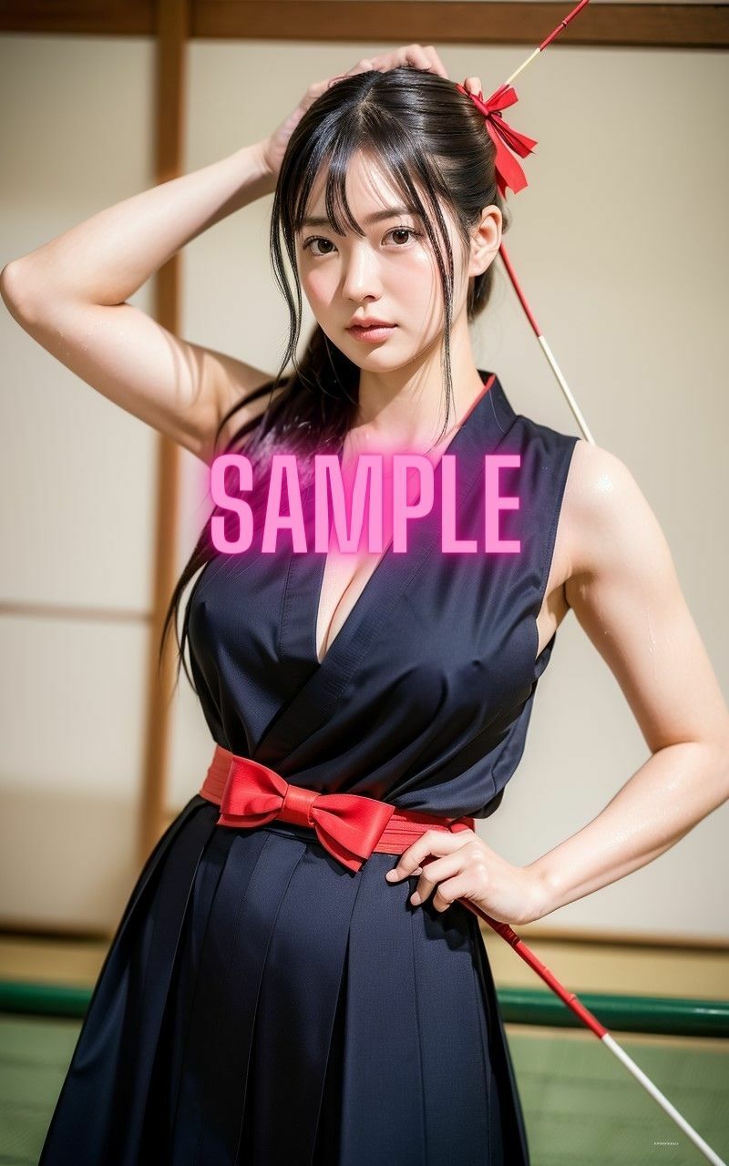エッチな巨乳弓道美少女があなたのハートを狙い撃ち