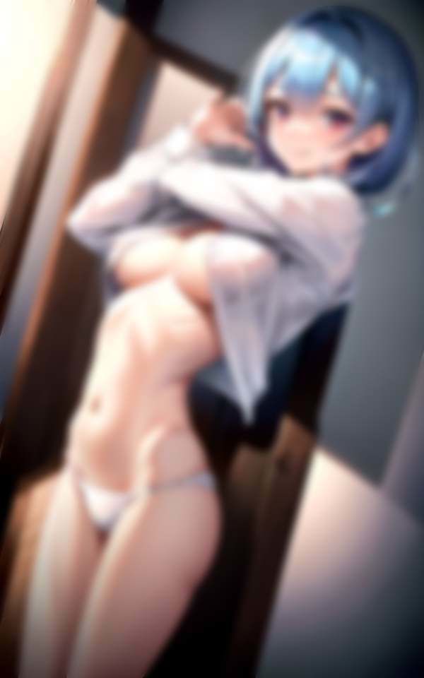 着替え中の妹の脱衣所を覗いたら