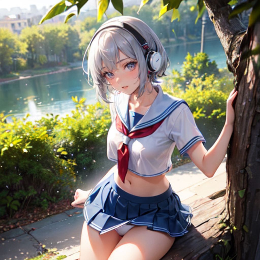 雨に濡れたスケスケの夏服JKにおパンツ見せてもらいたい