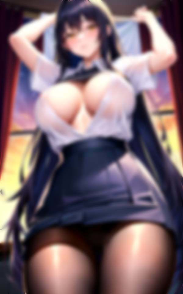 着替え中の姉の部屋を覗いたら爆超乳だった