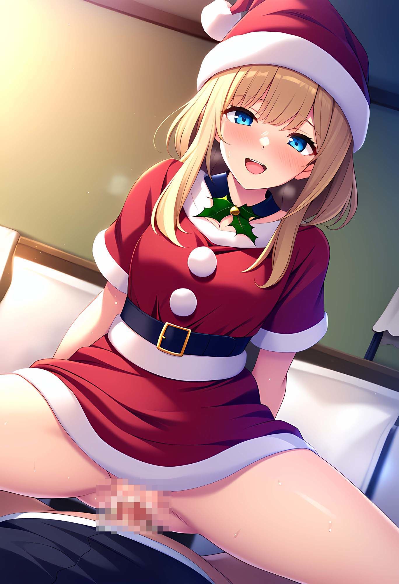 サンタコス少女のHCG集