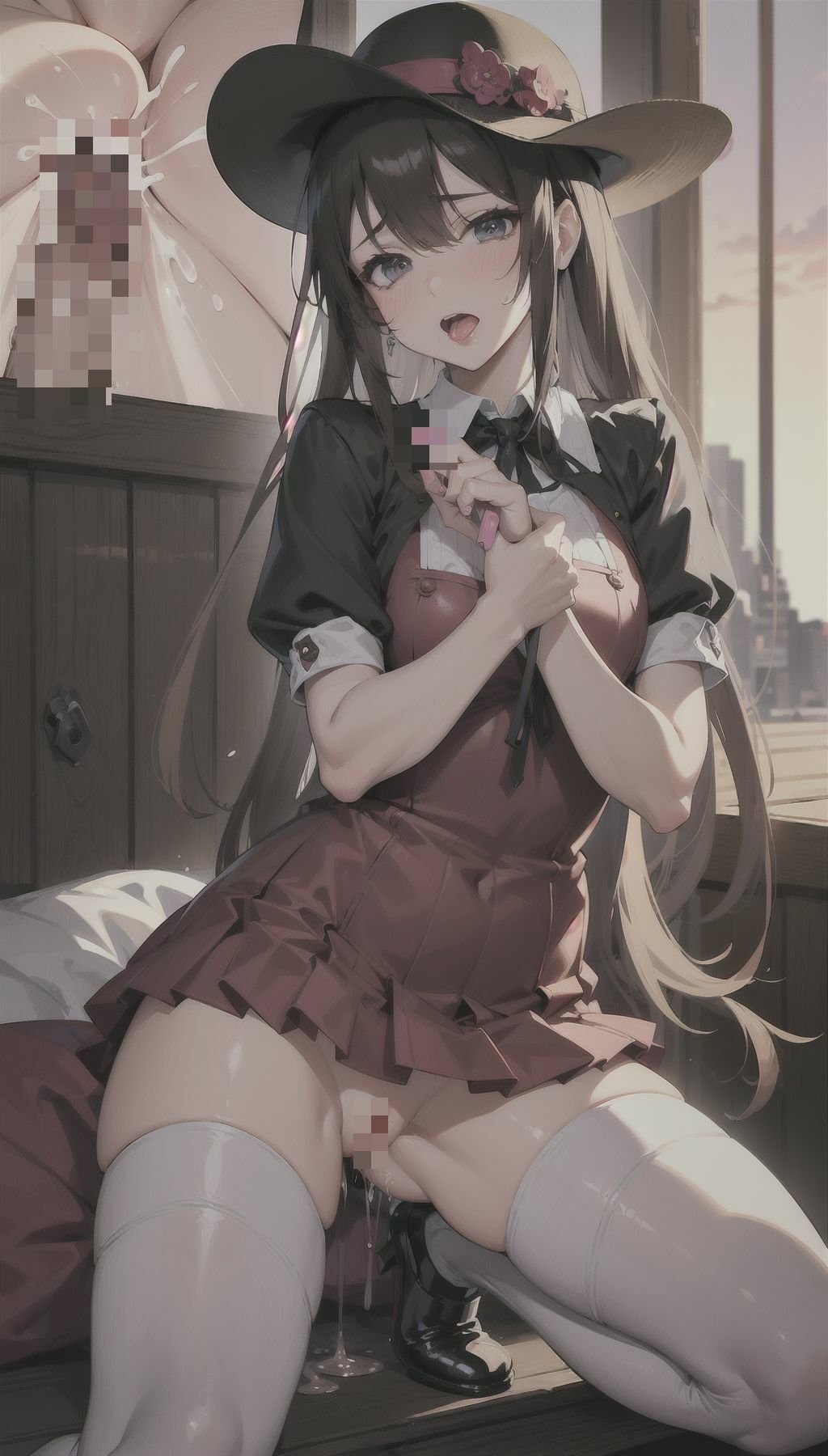 美女達の着衣オナニー21