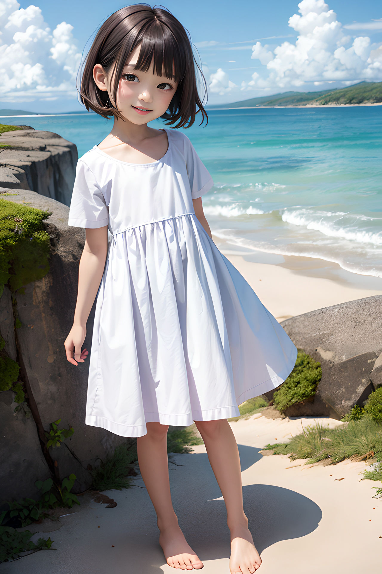 【無料】（前編）新人ジュ〇ア アイドルMEI 初グラビア写真集