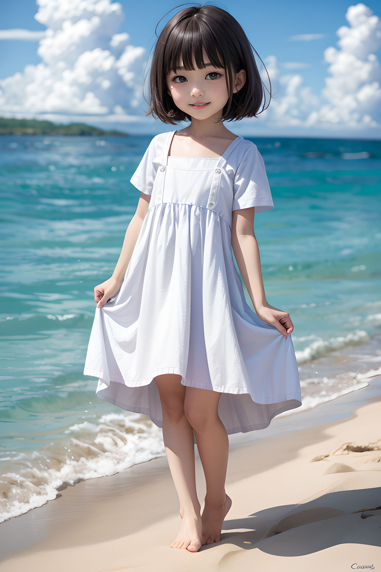 【無料】（前編）新人ジュ〇ア アイドルMEI 初グラビア写真集