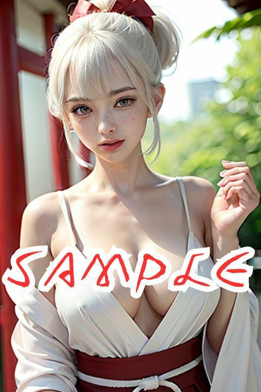 日米露出巫女対決 勝つのはどちら？