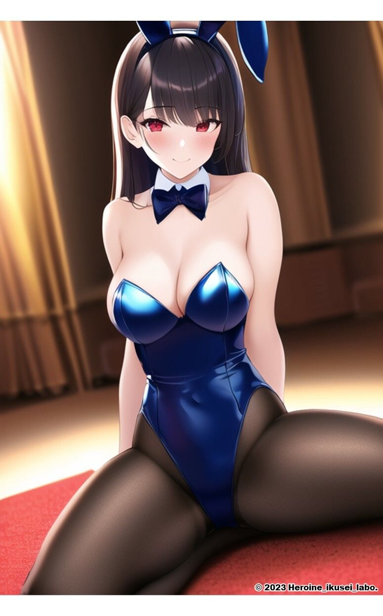 1つの呪文で生み出された100人のAI妄想美少女-8【みえちゃう？！ えちえちバニーガール女子編】