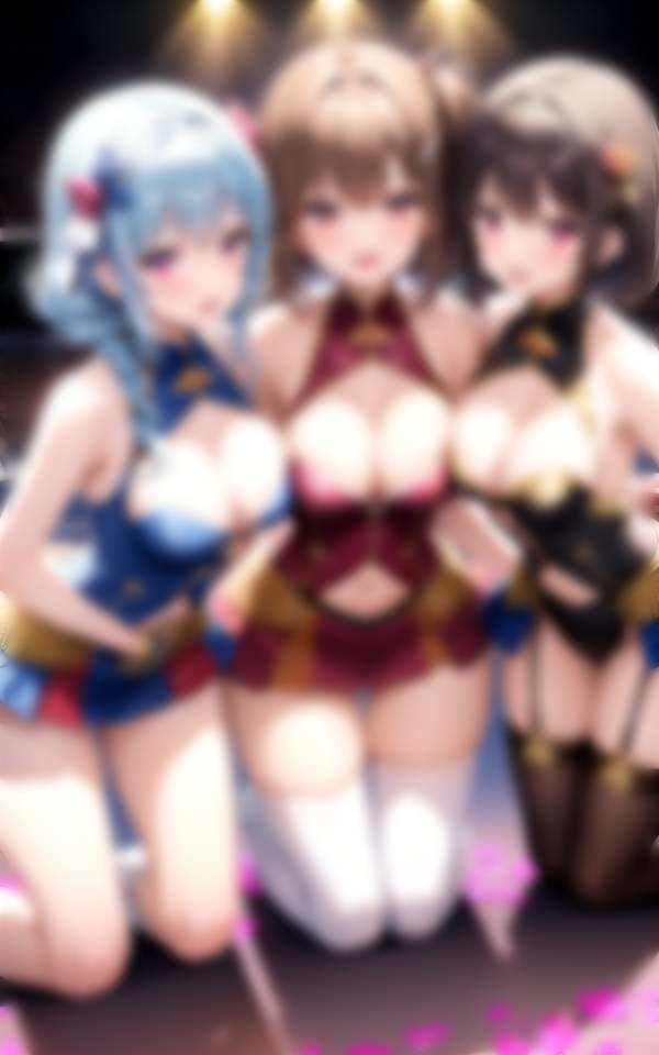 淫乱アイドル大集合!バイブ挿入しながらライブ!?ライブ後は・・・