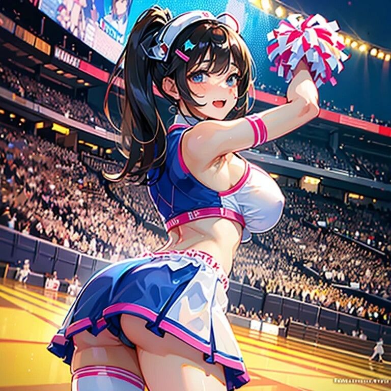 チアリーダーの裏舞台