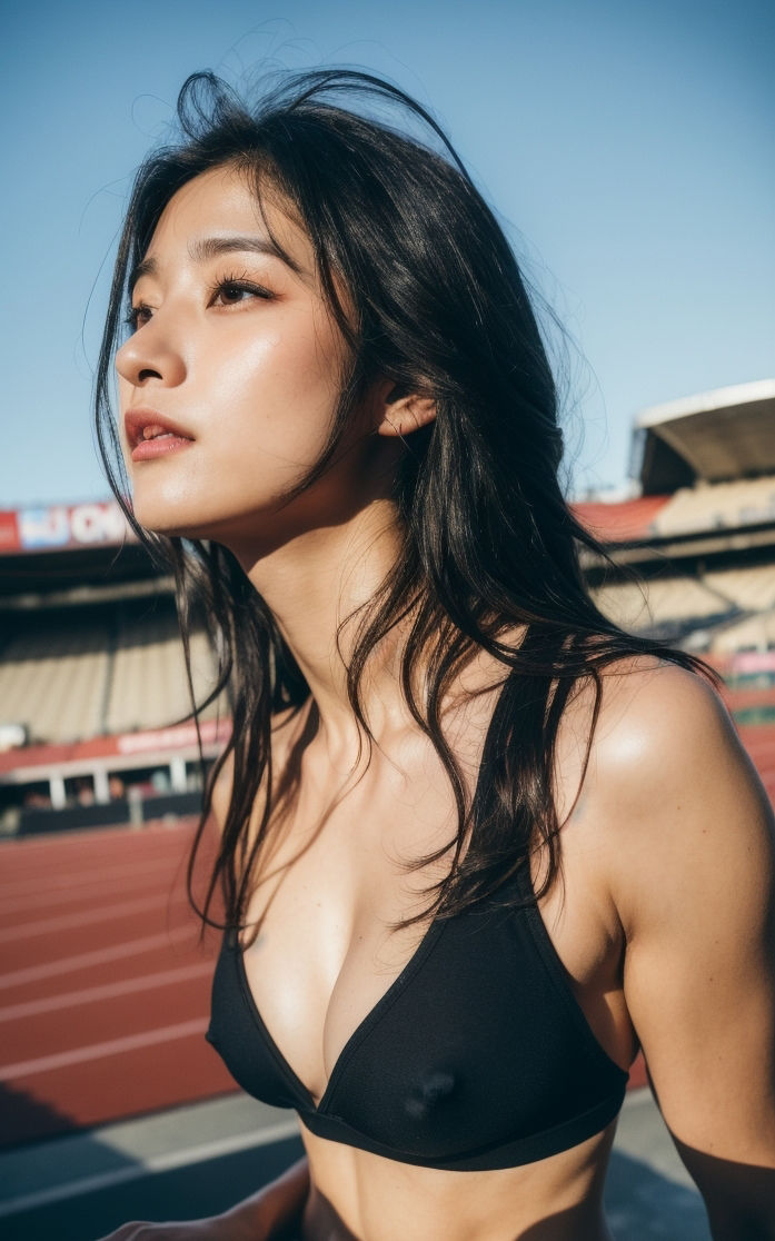 淫乱女子大生の露出部活動 陸上部編