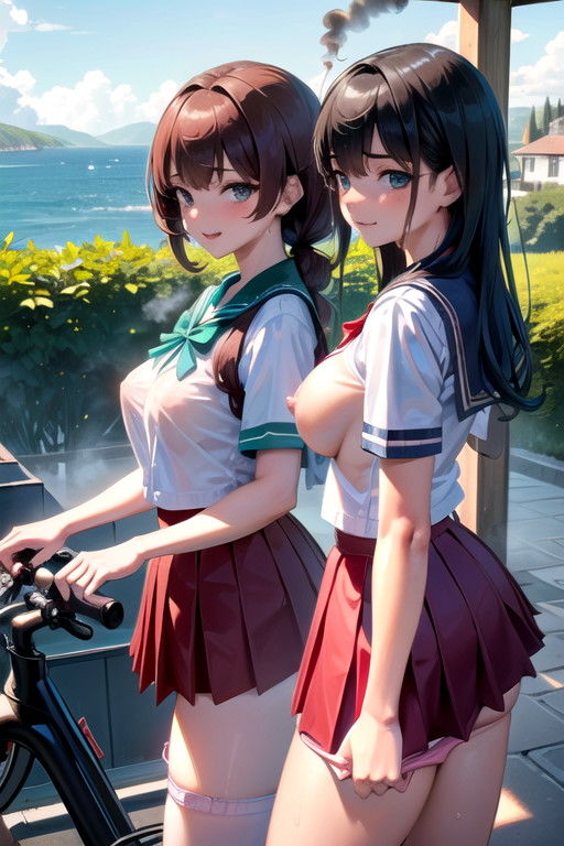 【茶髪編】田舎の女子校生が輪●緊縛〜海が見える学校〜