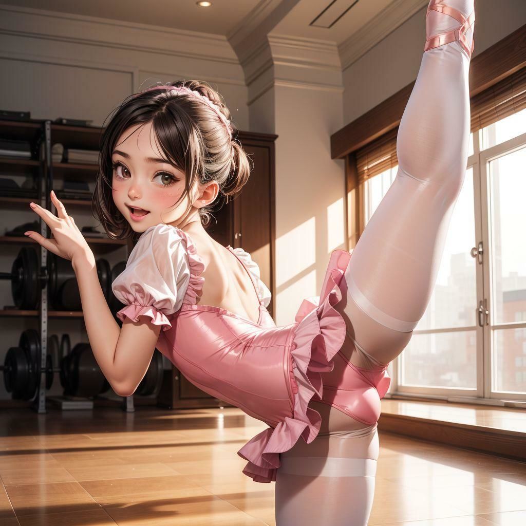 ちっぱいバレリーナ恥ずかしくないもん