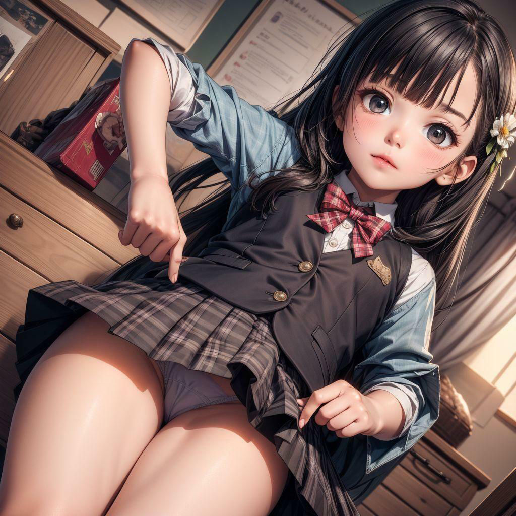 めくってみせて