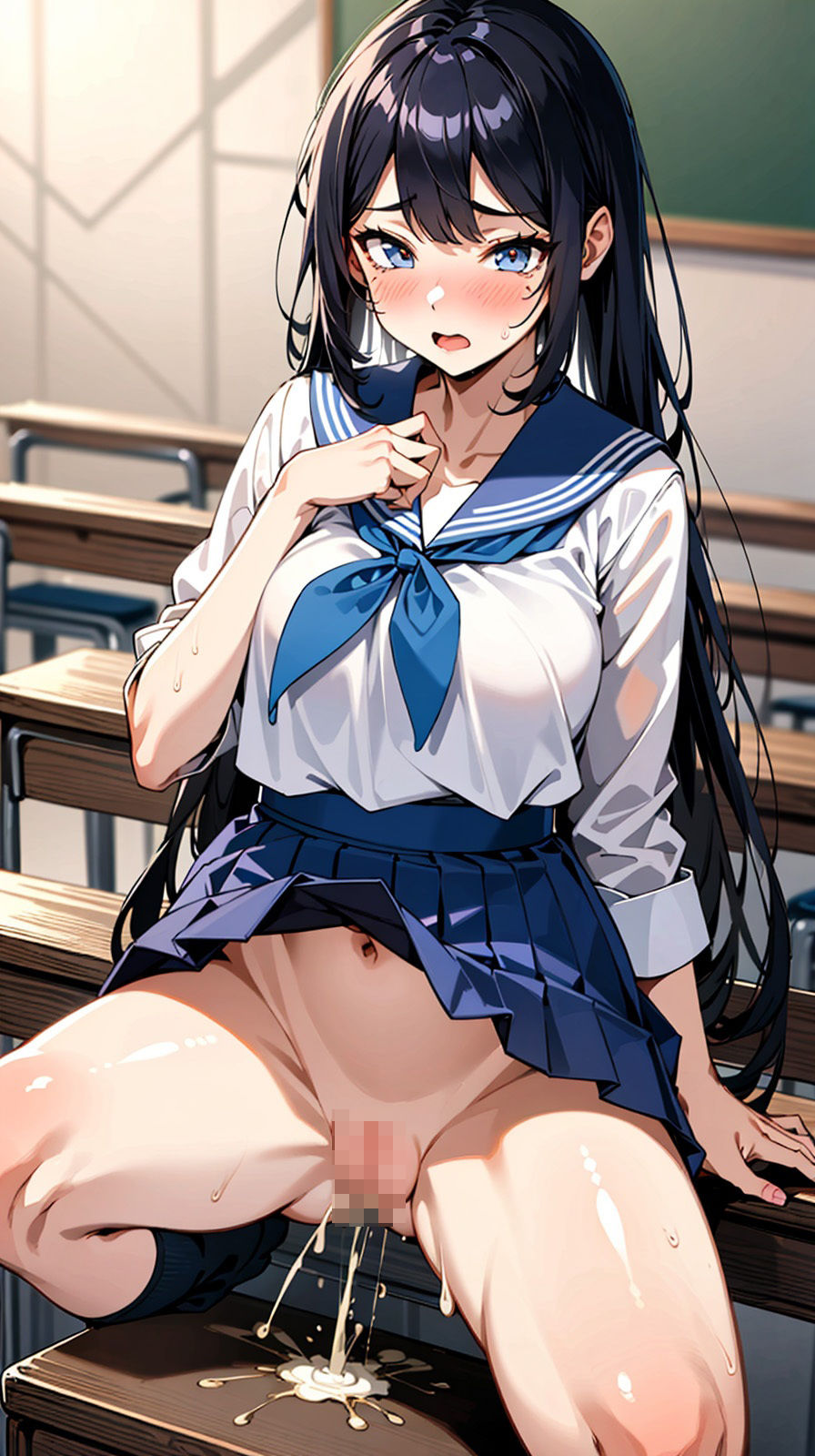人気No.1の先輩|AI生成集 女子校生 先輩 制服