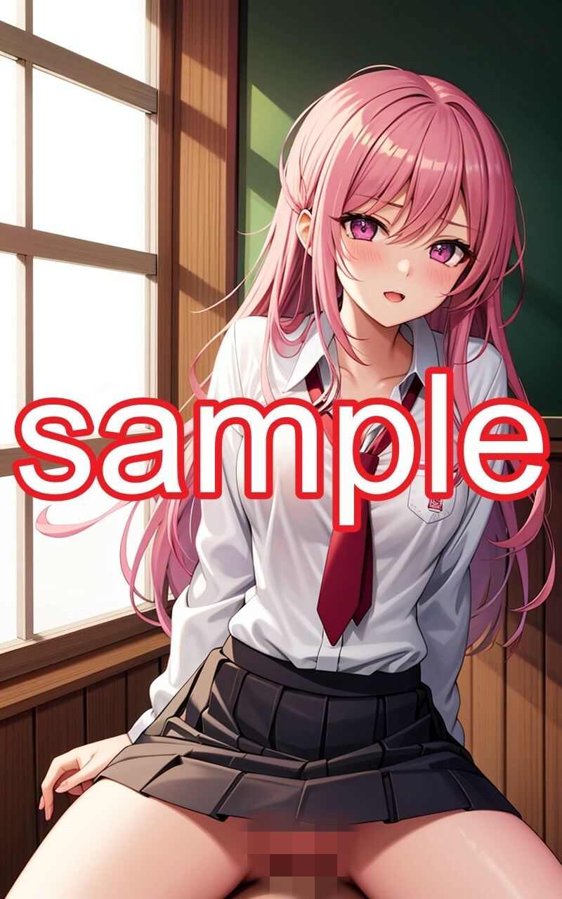 女子〇生のえちえちイラスト集-騎〇位編