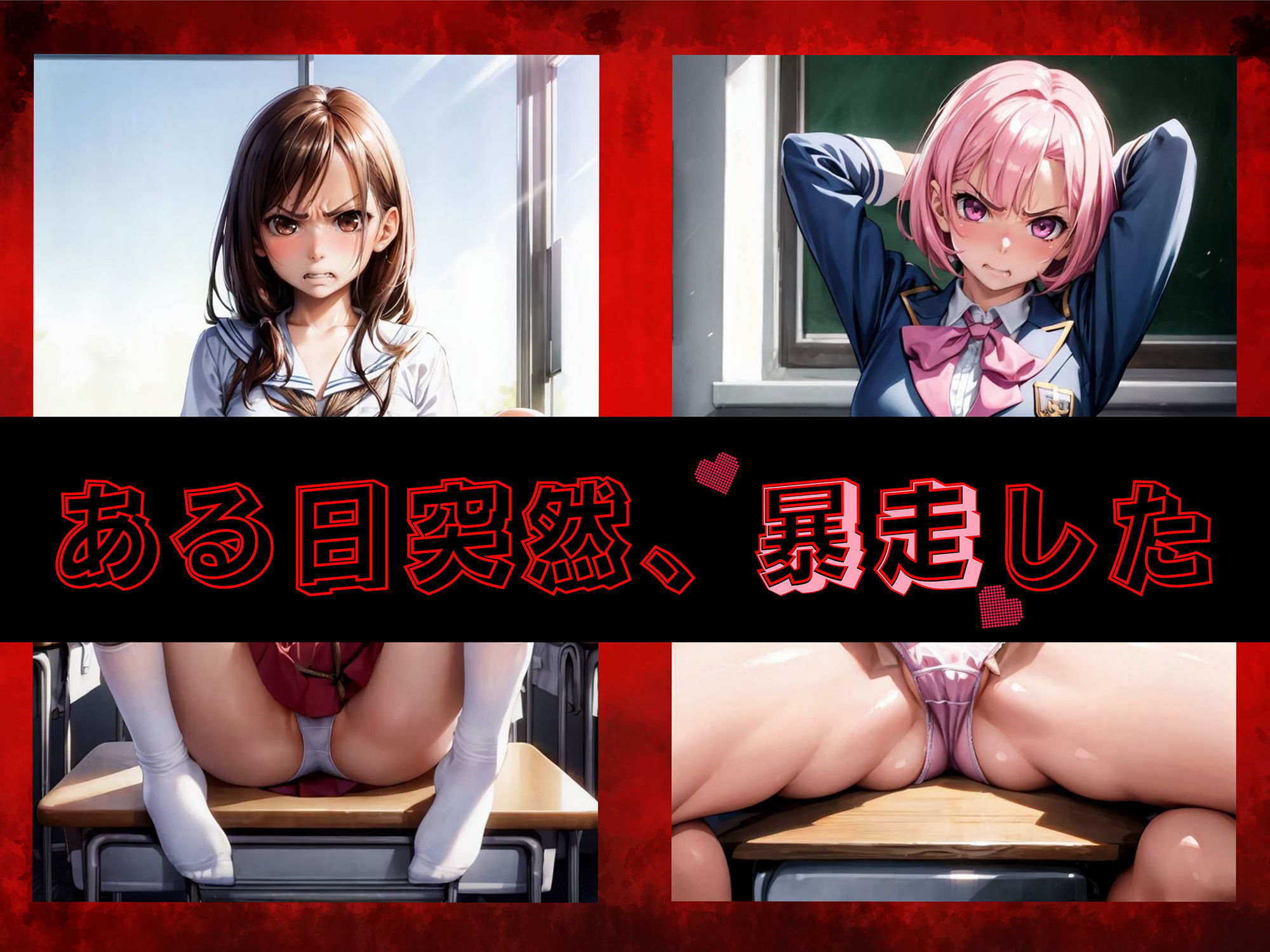 優等生が学年の美人を暴走レ●プ