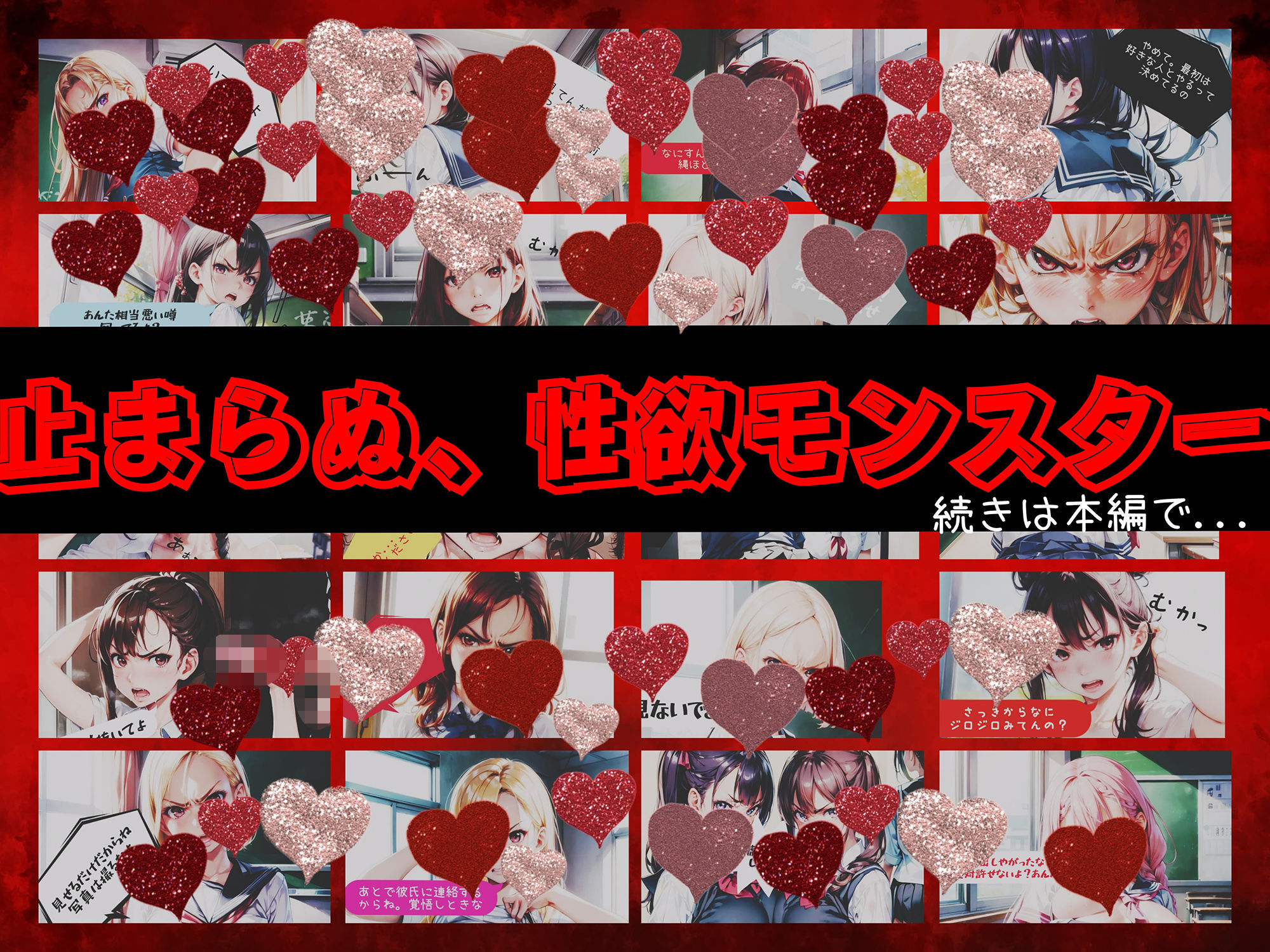 優等生が学年の美人を暴走レ●プ