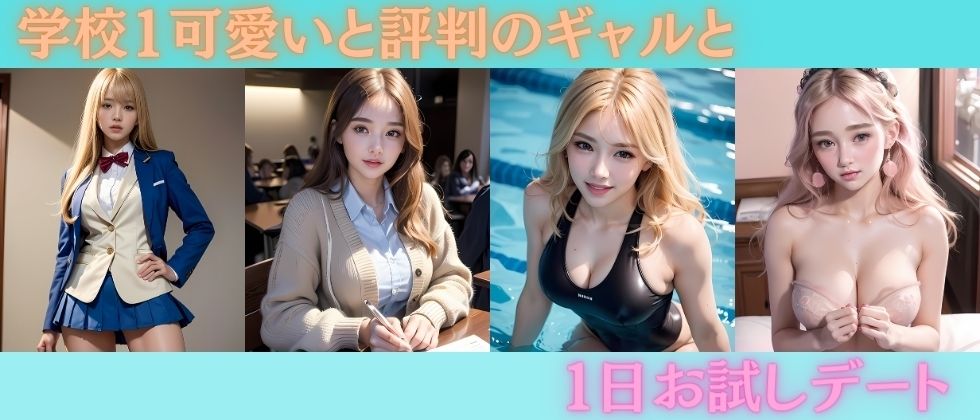 噂の美人ギャルとラブラブデートしてみた件!!