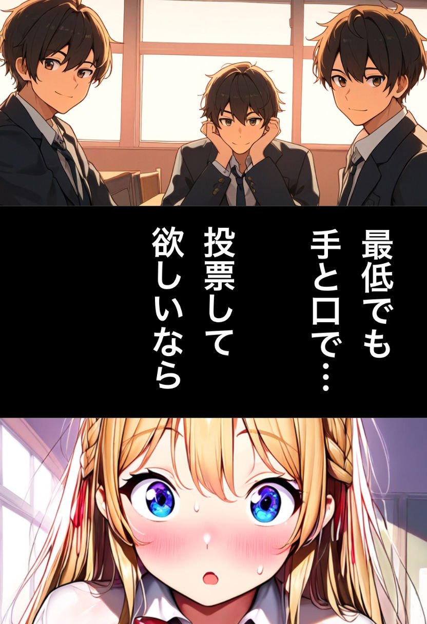 巨乳ギャル 生徒会長になるために手段はえらんでられません