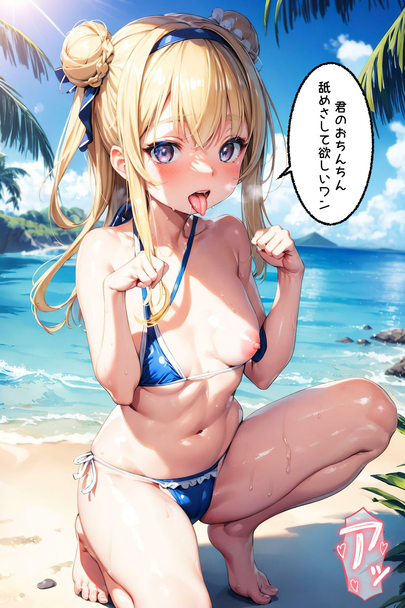 夏休みのビーチにやってきた僕そこは美少女パラダイスだった?