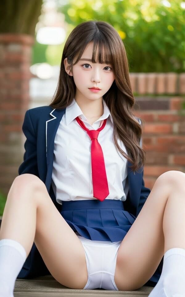 制服美少女ぱんちら集