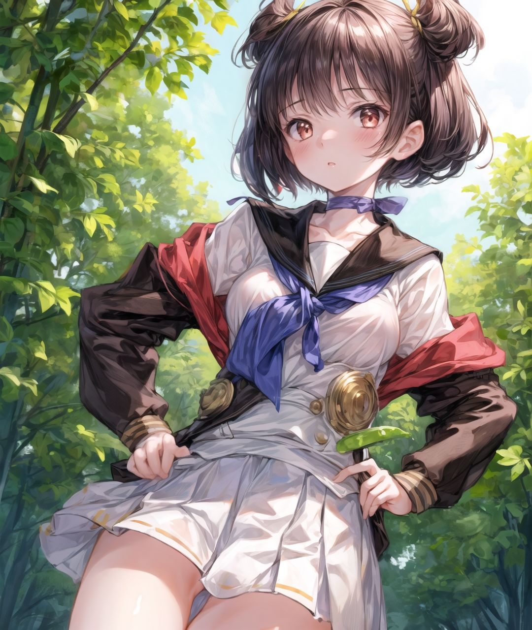 美少女たちのひととき・無名（む〇い）