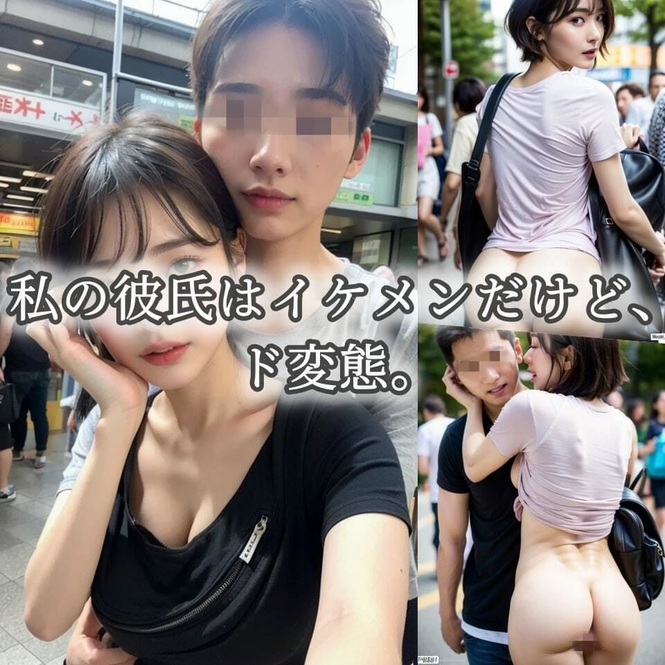 【野外露出】肉便器地味女〜変態彼氏のヤバい性癖〜【背徳の82P】