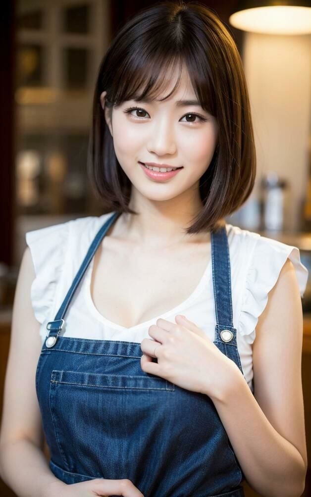 清楚な保育士とガチガチなチ〇ポで中出し【AIヌードグラビア写真集】