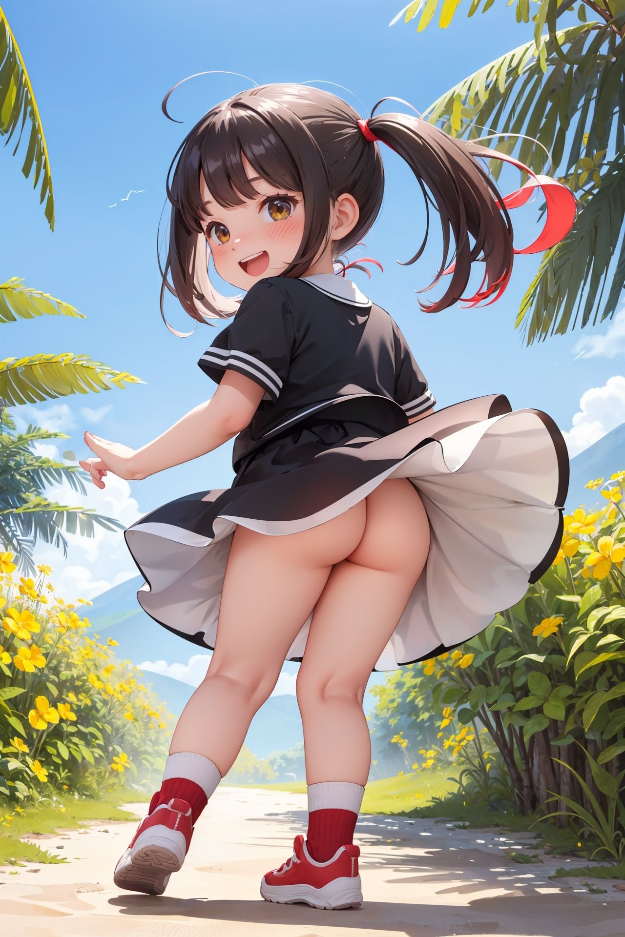 奇態性癖シリーズ01_少女がパンツを脱いでたら