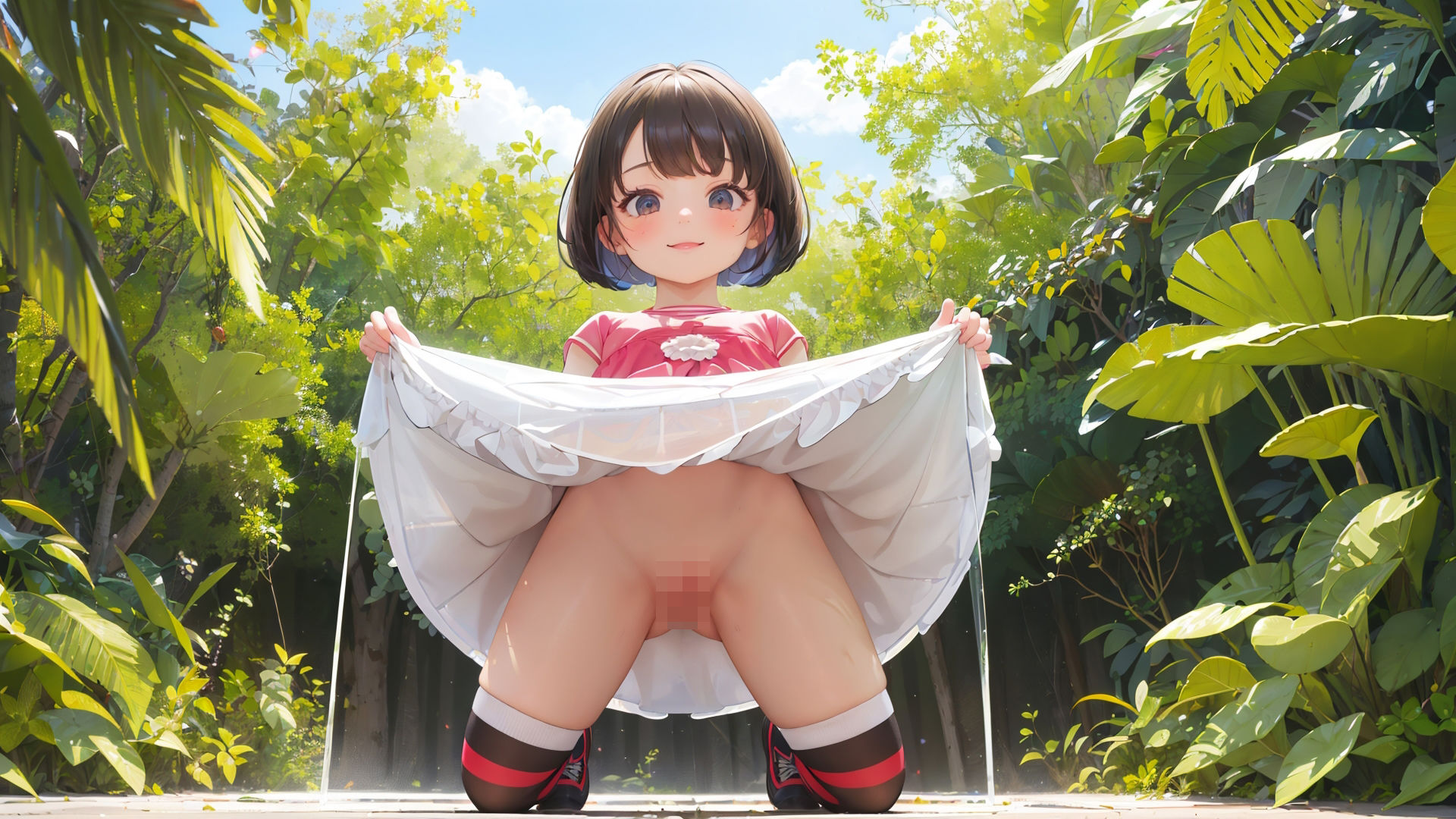 奇態性癖シリーズ01_少女がパンツを脱いでたら