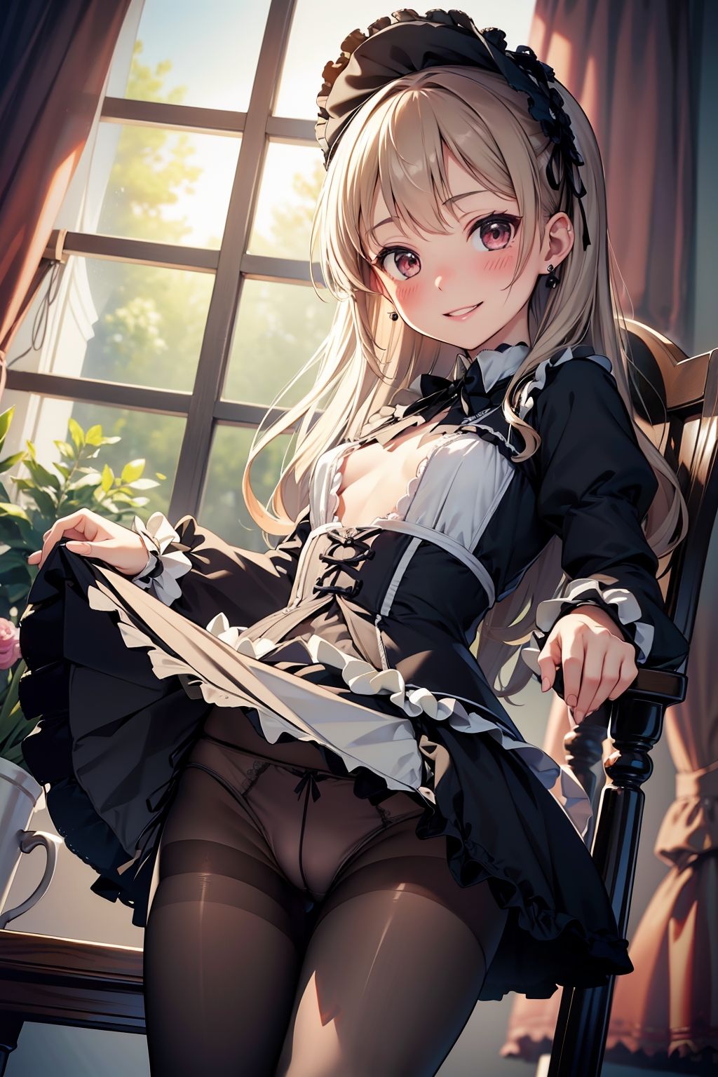 AIイラスト集 黒ストとゴシックロ〇ータ#3