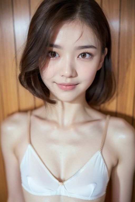 発汗 サウナ美女