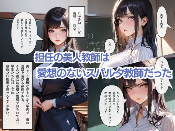 【セリフ付き】入学初日に弱みを握られた強気な美人教師が、生徒指導室で生徒に指導される件