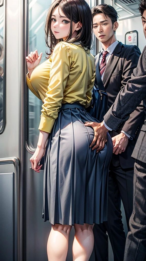 お触り美女【妄想イラスト美女図鑑vol.56】