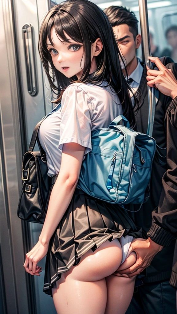 お触り美女【妄想イラスト美女図鑑vol.56】