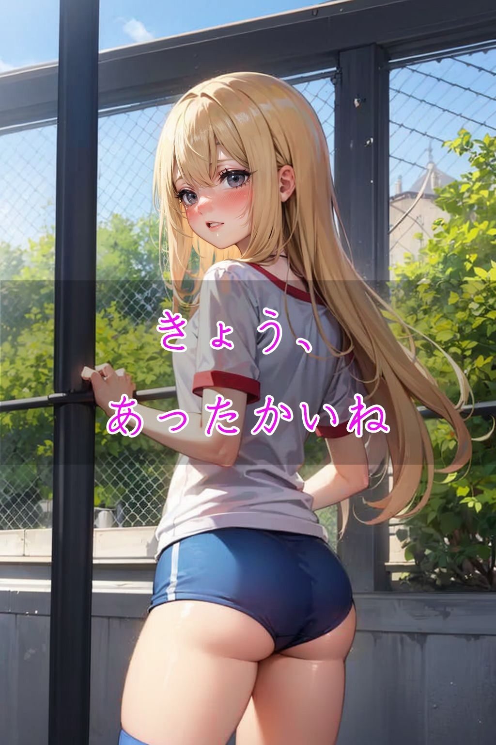 制服を着た幼馴染と中〇しえっ〇！発育がいい彼女に思わず...