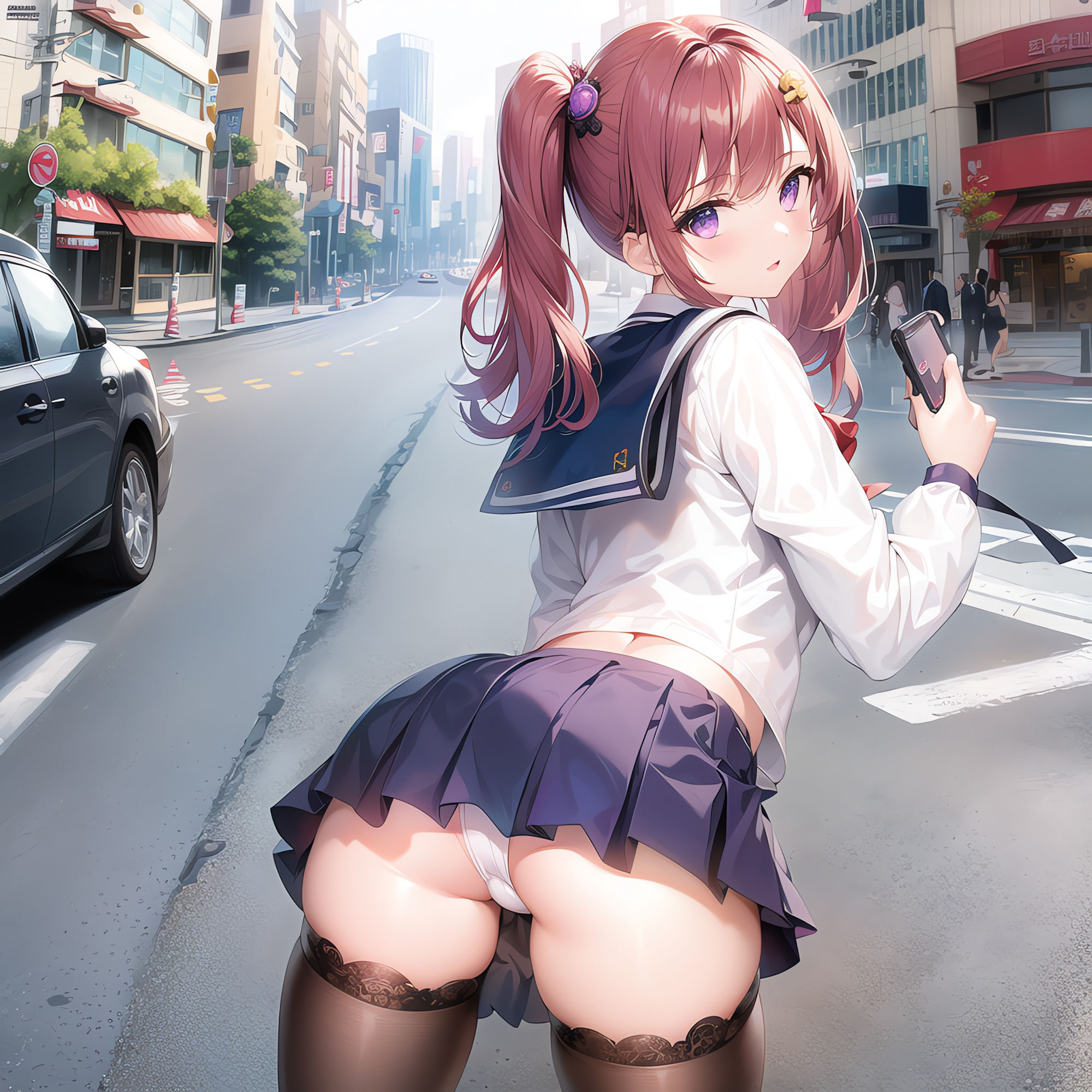 えちえち学園生活 〜通学中に見えちゃうパンツ〜 高画質 Part 3