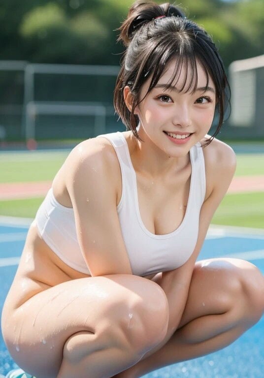 AI美女アスリート3