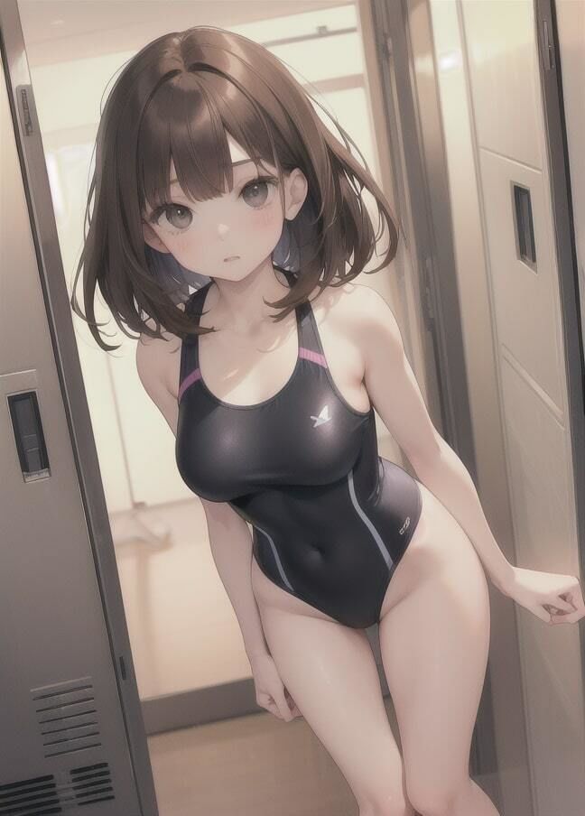 いますぐしよ？発情水着