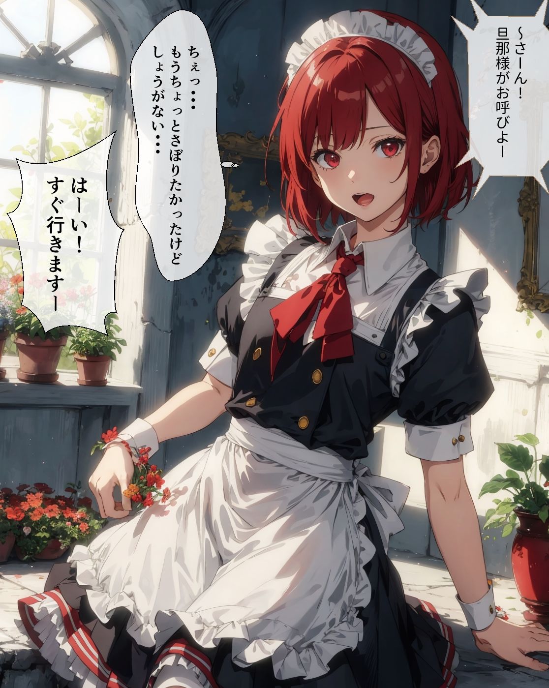 メイドにお願いごとをしてみた