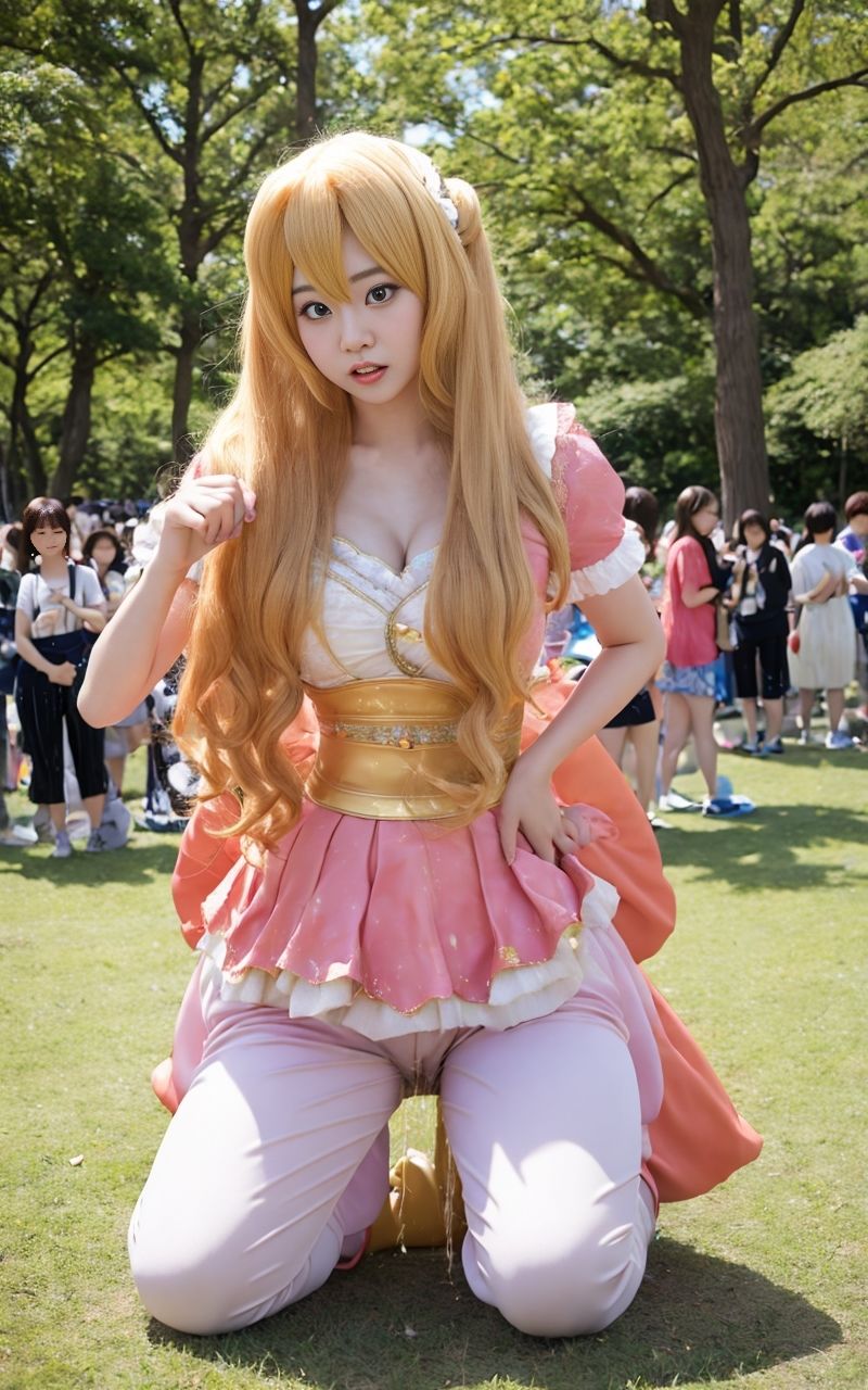 おもらしコスプレイヤー