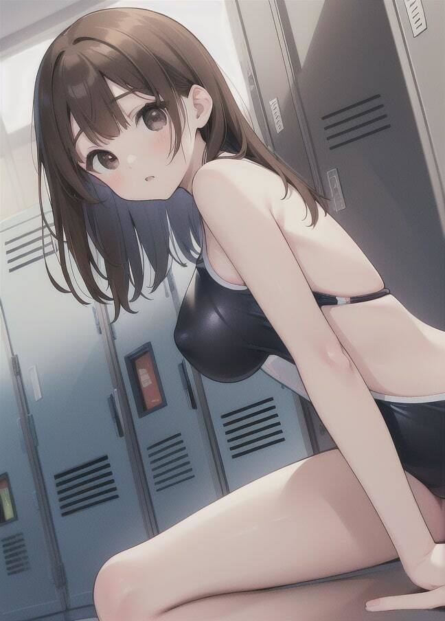 水着の誘惑...まだ何も知らない女の子