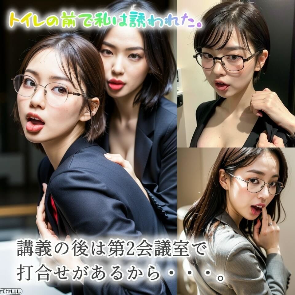 【3P輪●会議】ド変態教師〜渾身の眼鏡ぶっかけ〜【127P】