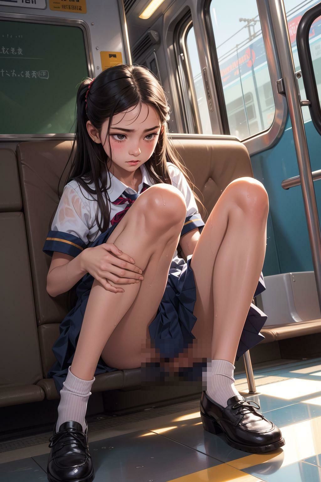 痴●許可娘触り放題