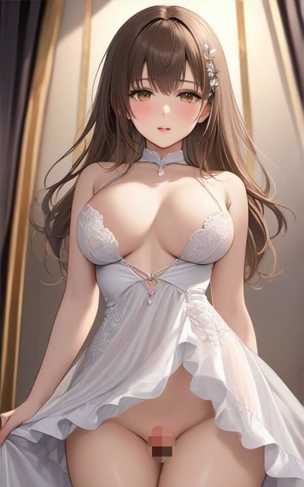 絶世の美女たちのドレス 少し脱いだエッチな姿を見ちゃった?