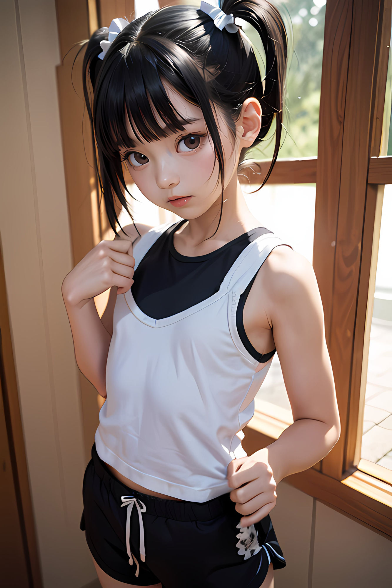 ツインテールとパイパン