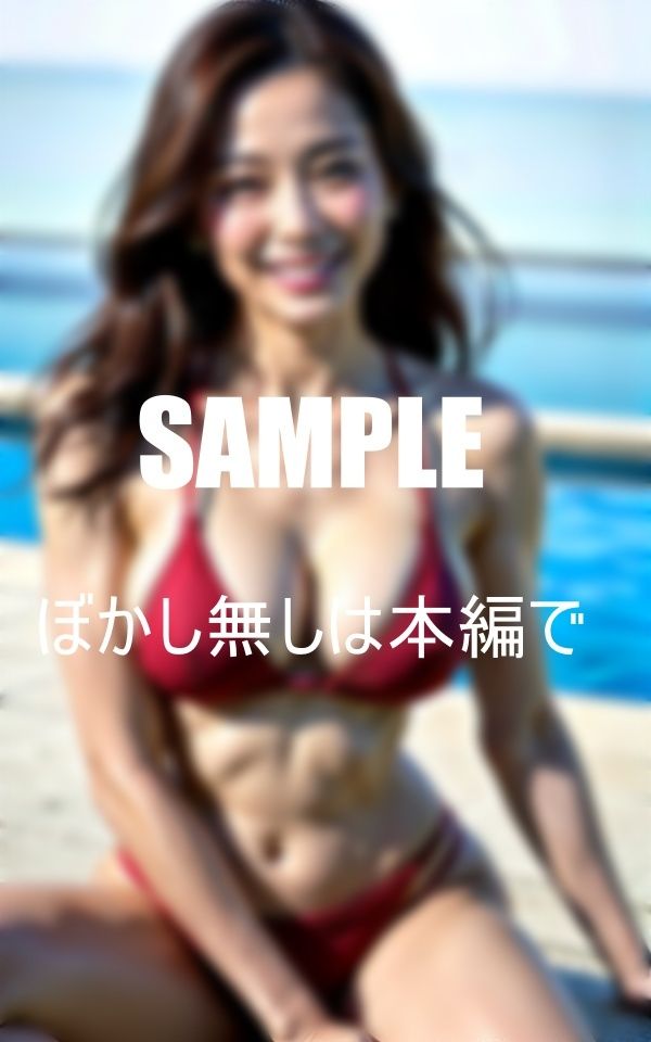 水着美熟女巨乳撮影会